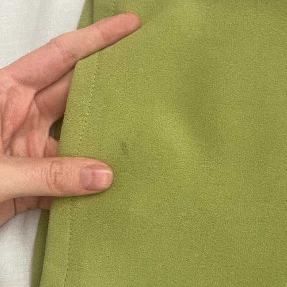 NBD Topaz Straight Leg Pants Size Medium Kiwi Green - Picture 7 of 9